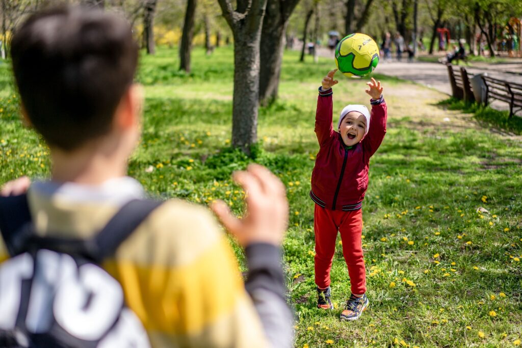 kids playing